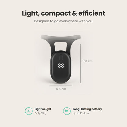 Posture Trainer — The Gentle Buzz That Teaches You to Sit Up Straight.